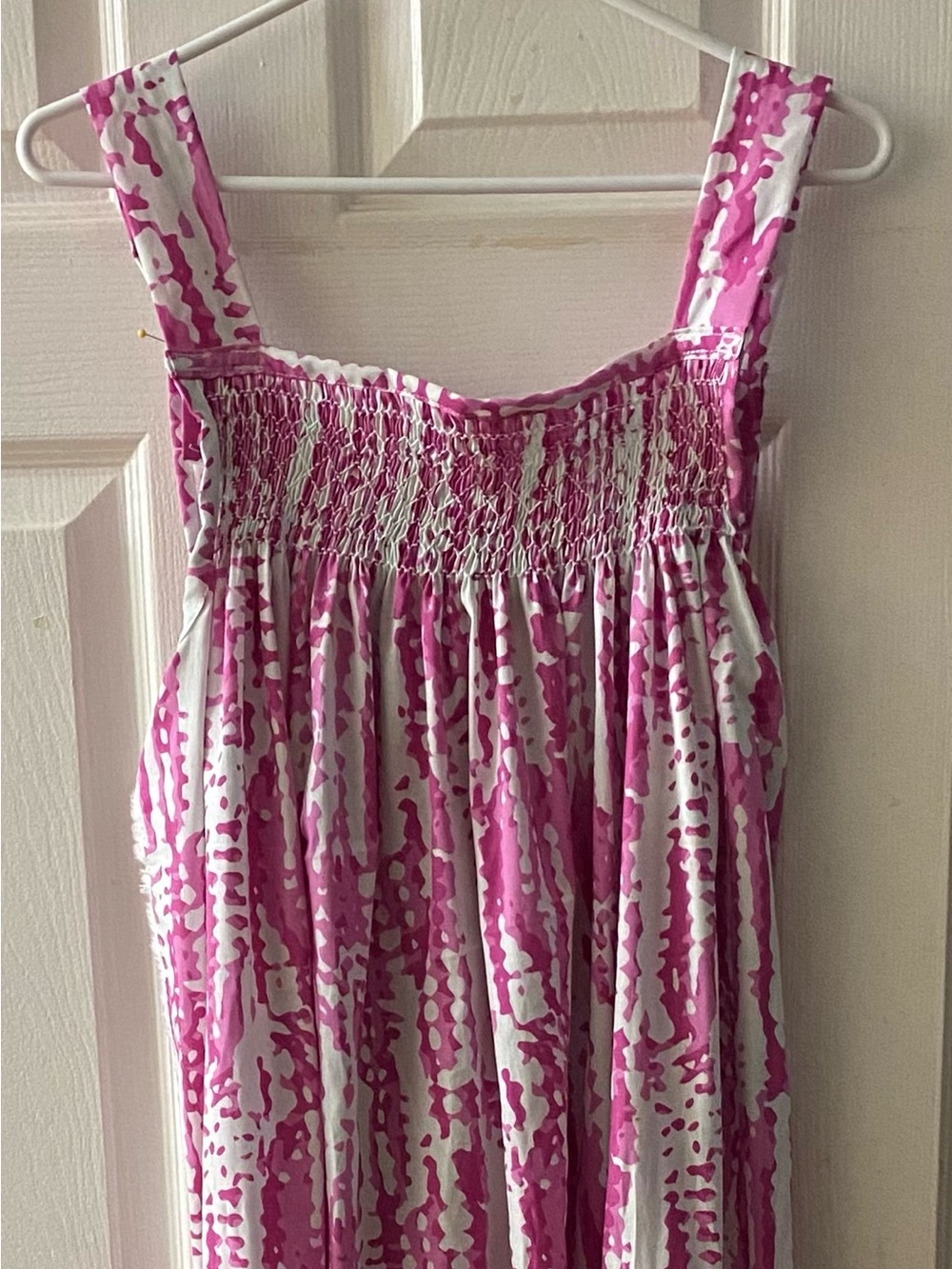 Smocked Cotton Gown